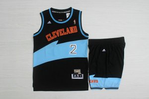 Maillot De Basket Cleveland Cavaliers Tissus Sportif Fans Edition Retro Noir Short